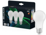 Bellalux 3x LED izzó E27 gömb 8W = 60W 806lm 4000K semleges fehér 180° BELLALUX (BELLED4496)