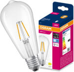 OSRAM LED izzó E27 11W = 100W 1521lm 4000K semleges fehér 300° Filament Edison VALUE Osram (4099854565977)