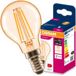 OSRAM LED izzó E14 gömb P45 2.5W = 20W 200lm 2400K meleg fehér 300° Filament VALUE Osram (4099854568046)