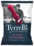 Tyrrell's chips tengeri sóval és fekete borssal ízesítve 150 g (20878)
