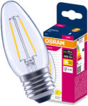 OSRAM LED izzó E27 gyertya B35 5.9W = 60W 806lm 2700K 300° Filament VALUE Osram (4099854566325)