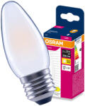 OSRAM LED izzó E27 gyertya B35 1.8W = 25W 250lm 2700K meleg fehér 300° Filament VALUE Osram (4099854569272)