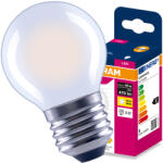 OSRAM LED izzó E27 gömb P45 4.2W = 40W 470lm 2700K meleg fehér 300° Filament VALUE Osram (4099854569562)