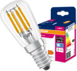 OSRAM LED izzó E14 gömb T26 2.8W = 25W 250lm 4000K semleges fehér 300° Filament VALUE Osram (4099854568534)