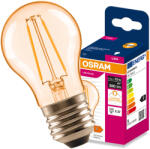 OSRAM LED izzó E27 gömb P45 4.2W = 33W 380lm 2400K meleg fehér 300° Filament VALUE Osram (4099854569548)