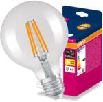 OSRAM LED izzó E27 gömb 7.5W = 75W 1055lm 2700K 300° Filament VALUE Osram (4099854570247)