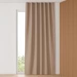 Takoy Blackout sötétítő függöny 135x180 univerzális szalaggal barna