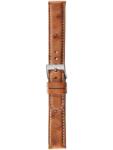 Herzog Struccbőr Aranybarna óraszíj - 19mm / M/L - 115/75mm