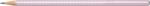Faber-Castell Grafitceruza, B, háromszögletű, FABER-CASTELL "Sparkle", metál rózsaszín (118261)