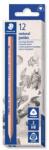STAEDTLER Grafitceruza, HB, háromszögletű, vastag, STAEDTLER "Noris® natural jumbo 119N (119N-HB) - csillag