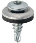 Wkret-met Autoforant cap bombat TX20 cu saiba EPDM imbinare tabla 4.8 x 19 ZINCAT (WKWSBPT48019)