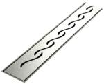 Hydroland Rigola dus Hydroland Wave, integral din inox, lungime 70 cm (HYODPLYWFA700)