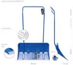 Prosperplast Lopata impingator 80 x 127 cm Arctic (cu roti) (RNILB) Lopata de zapada
