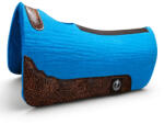  Cayuse Beauty2 Sky Blue Merino Nemez Western Nyeregalátét