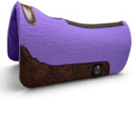  Cayuse Beauty2 Levendula színű Merino Nemez Western Nyeregalátét