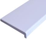 WindowMAG Set glaf pvc, latime 45 x 114 lungime, alb, cu capace laterale, pentru ferestre