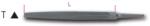 Beta 1718A6/T Háromszög egyengető reszelő markolat nélkül (17180023)