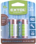 Extol Elem klt. 2 db, alkáli, 1, 5 V, méret: C (); hosszú élettartam, bliszteren (42014)