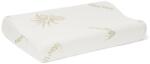 Brius Perna Brius Memory, Microfibra tip tricot, Umplutura perna, Burete memory foam, Aloe Vera Burete Anatomic, 47x33 (BB5942632011939RIZ)