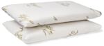 Brius Set Brius 2 Perne Memory Bamboo, Microfibra super soft, Umplutura perna, Burete memory foam, Micro, 40x70 (BB5942632016781RIZ)