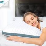 Brius Perna Brius Matlasata Lux Ortopedic, Air Mesh, 50x70, Banda climaterica (Air Mesh), Albastru (BB5942632003248RIZ)