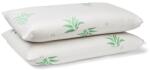 Brius Set Brius 2 Perne Memory Aloe Vera, Microfibra super soft, Umplutura perna, Burete memory foam, Micro 40x70, 40x70 (BB5942632016606RIZ)