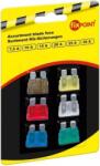 Fixpoint Set sigurante auto 7.5A 10A 15A 20A 25A si 30A Fixpoint 19x13mm (20343) - balutatech