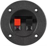Goobay Terminal difuzor 2 poli push rotund 75mm pe panou Goobay (11253) - balutatech