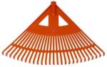 SolPlant. ro Grebla pentru frunze, gradina, fara coada, PVC, 27 dinti, 58 cm, Grebla