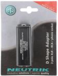 Neutrik Conector Adaptor Audio XLR Male la RCA Female (NA2M-D0B-TX)