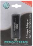 Neutrik Conector adaptor XLRF la Phono 1: 1 (NA2F-D2B-TX)
