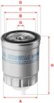 SOFIMA filtru combustibil SOFIMA S 2810 NR (S 2810 NR) - automobilus