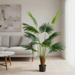  Palmier artificial Livistona evantai, 10 frunze, 160 cm, verde (AT1CT-IM1P-PL1D-SK1106)