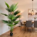  Palmier artificial Livistona Evantai, 15 frunze, 200 cm, verde (AT1CT-IM1P-PL1D-SK15200)