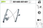 VALEO Mecanism actionare geam VALEO 851480 (851480)