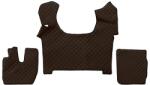F-CORE Covorase Auto pe Intregul Etaj Eco-leather Q (material - Piele Matlasată Eko Transmisie Automata) Iveco S-way 07.19 (F-COREFL64BROWN)