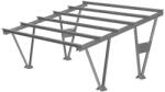 KENO W-01-00-L Carport MAGNELIS pentru două mașini - fără module. Compatibil cu module cu dimensiuni cuprinse între 2050x1134mm și 2465x1134mm (fără cleme și șuruburi Allen) (W-01-00-L)