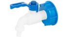 Bradas IBC csatlakozó csappal 1/2" x 1/2" acél / PP, ibcs60-ks1212 (1503228---ibcs60-ks1212)
