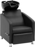 Physa Salon Backwash Unit With Leg Rest - chiuvetă înclinabilă cu robinet mixer, furtun și cap de duș PHYSA CARDITO (PHYSA CARDITO)