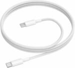 BOROFONE Cablu de date Borofone BX117, USB-C male - USB-C male, 1 m, White (6941991120206)
