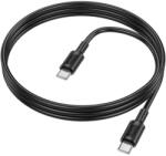 BOROFONE Cablu de date Borofone BX111, USB-C male - USB-C male, 1 m, Black (6941991115103)