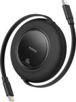Baseus Cablu Baseus Free2Pull retractabil USB-C la USB-C 100W, 2m, Negru (p10364500113-01) - cel