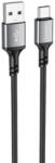 BOROFONE Cablu alimentare Borofone BX83, USB-A male - USB-C male, 1 m, Black (6974443386417)