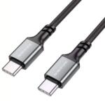BOROFONE Cablu de date Borofone BX83, USB-C male - USB-C male, 1 m, Black (6974443386448)