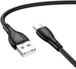 BOROFONE Cablu de date Borofone BX121, USB-A male - USB-C male, 1 m, Black (6941991123061)