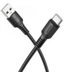 BOROFONE Cablu de alimentare Borofone BX116, USB-A male - USB-C male, 1 m, Black (6941991119804)