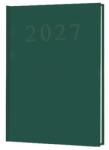  Agendă, planificator, format A5, zilnică, 2027, verde (EAG1676 / EAG2722)