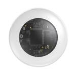 DEVIA iPhone Duo / 18 Pro / 17e DEVIA LITE TAG bluetooth nyomkövető kulcstartóra, iOS kompatibilis, ÁTLÁTSZÓ ST126947 (ST126947)