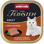 Animonda Vom Feinsten 64x100g animonda vom Feinsten Adult csirkemáj nedves macskatáp