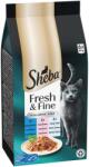Sheba Fresh & Fine tasakok, tonhal, lazac és fehér hal 6 x (6x50 g)
